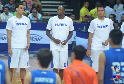 June Mar Fajardo, Greg Slaughter and Marcus Douthit