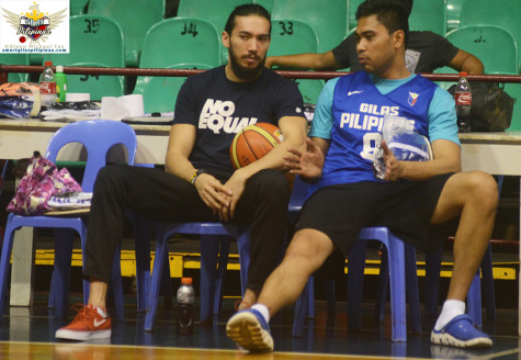 Jared Dillinger and Ranidel de Ocampo Gilas Pilipinas