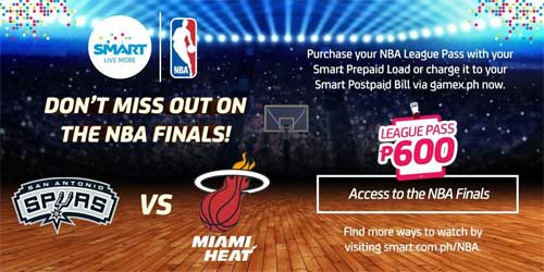NBA Finals 2014 Smart League Pass