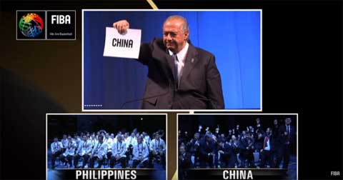 China will host 2019 FIBA World Cup