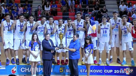 Gilas Cadets - 2016 SEABA Stankovic Cup Champions