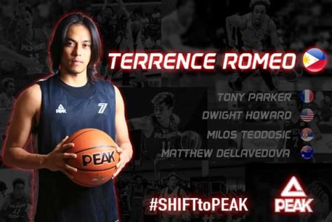 Terrence Romeo new PEAK endorser