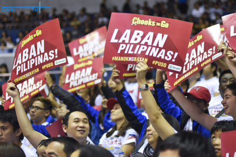 Gilas Pilipinas Fans at Araneta Coliseum