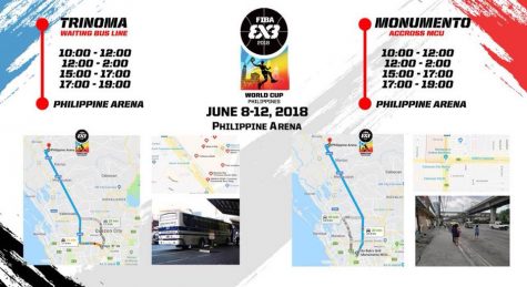 Free Ride to Philippine Arena for the FIBA 3x3 World Cup