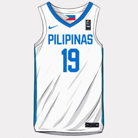 Antagonista camisa isla New Gilas Pilipinas Jersey for the FIBA World Cup 2019 - Gilas Pilipinas  Basketball