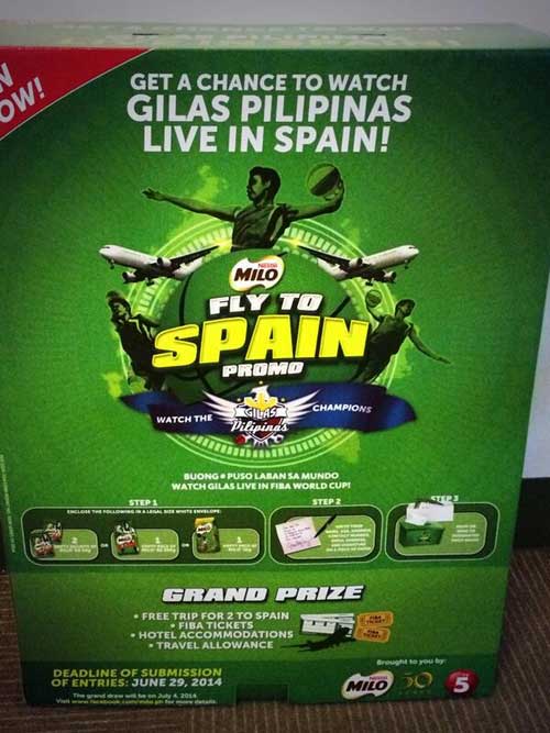 MILO Fly to Spain Promo