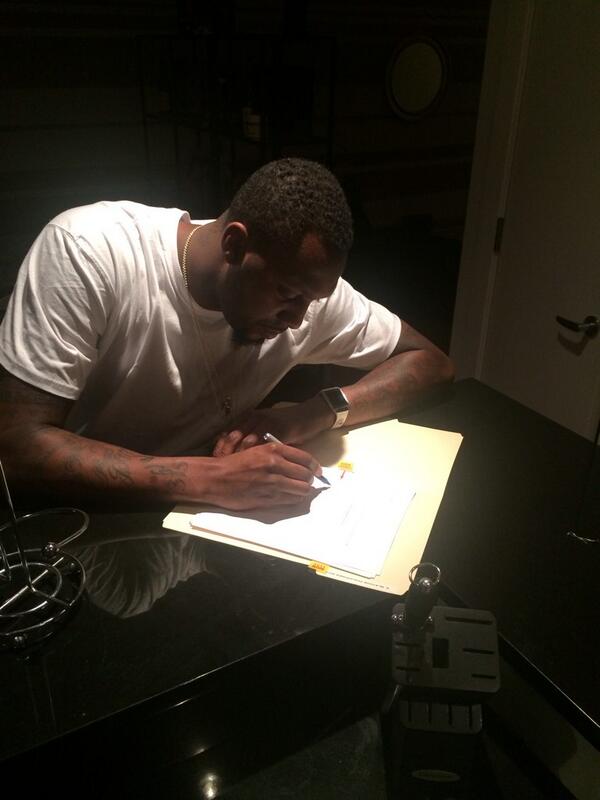 Andray Blatche Contract Signing