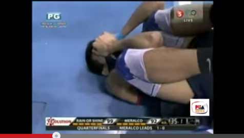Cliff Hodge punches Raymond Almazan Video
