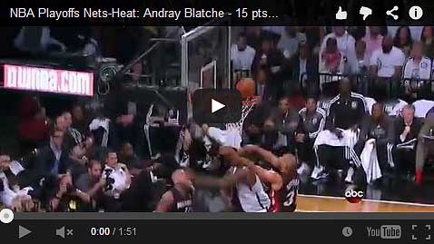 Andray Blatche Career Playoff Game Video
