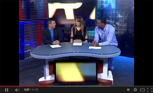 Andray Blatche Interview at Sport 5 Center Video