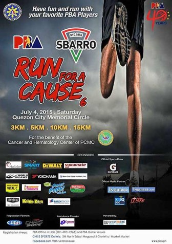 PBA Run for a Cause 2015