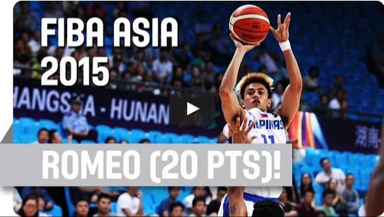 Terrence Romeo Highlights vs India Video - Gilas Pilipinas Basketball