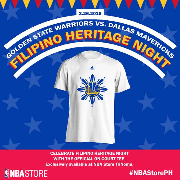Golden State Warriors Filipino Heritage Night Shirt