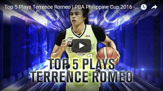 Terrence Romeo PBA Philippine Cup Top 5 Plays Video - Gilas Pilipinas ...