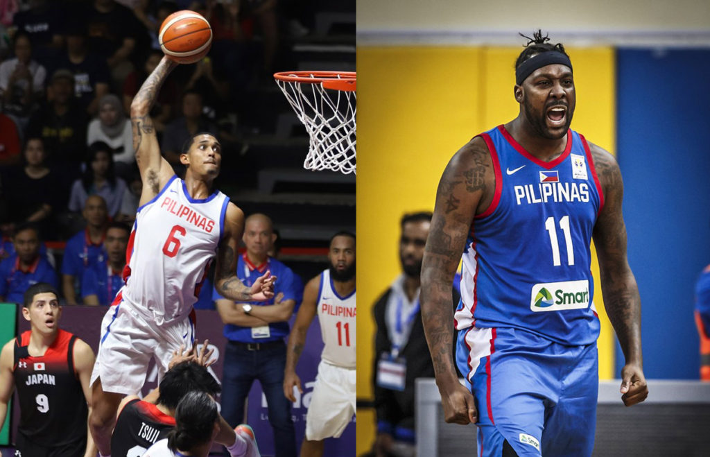 Andray Blatche and Jordan Clarkson
