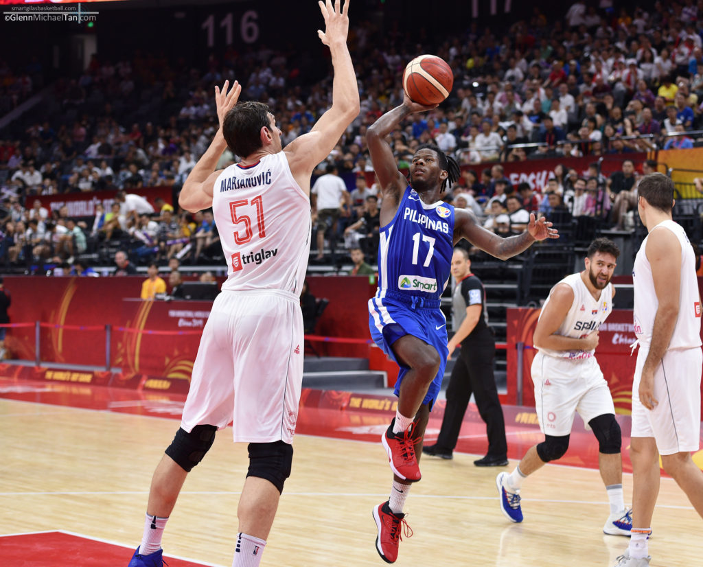 CJ Perez vs Serbia