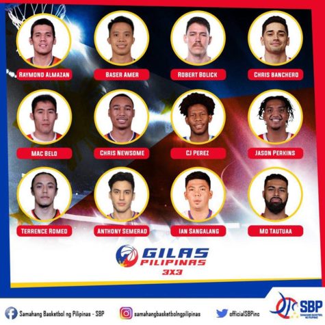 Gilas Pilipinas 3x3 Player Pool for 2019 SEA Games