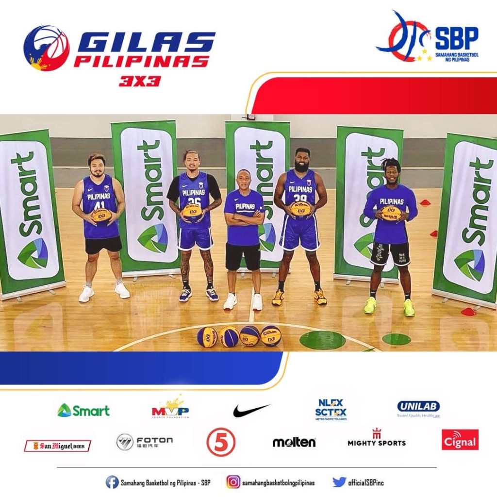 Gilas Pilipinas 3x3 Roster - 2021 FIBA 3x3 Olympic Qualifying Tournament