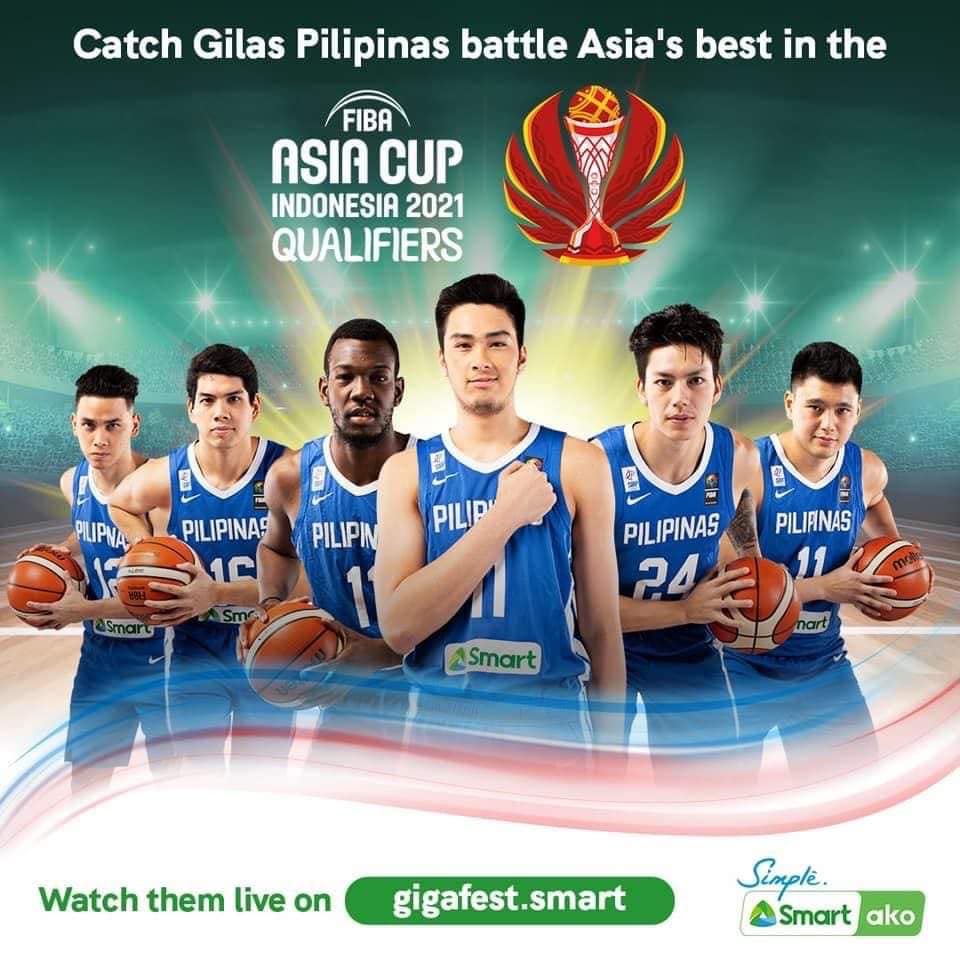 Gilas Pilipinas Player Pool for FIBA Asia Cup Qualifiers 2021
