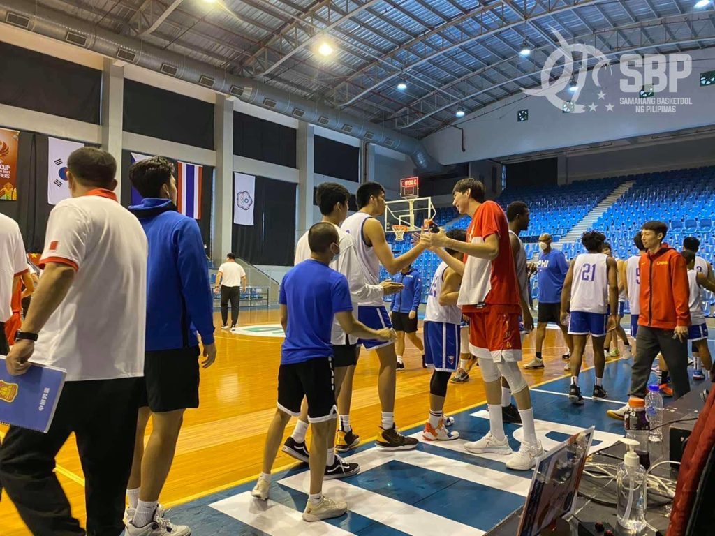 Gilas Pilipinas vs China tune-up game