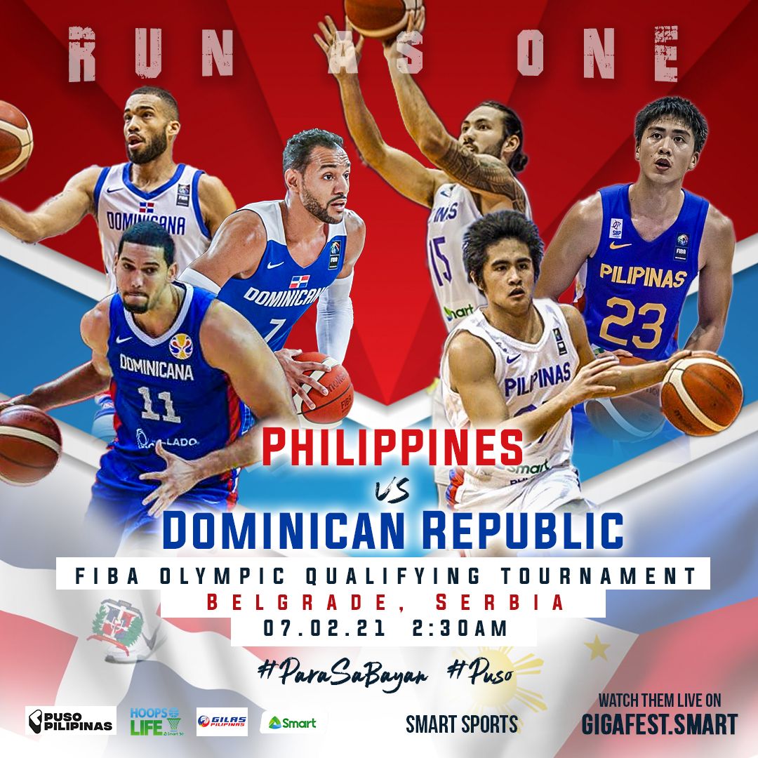 Gilas Pilipinas FIBA OQT Livestreaming