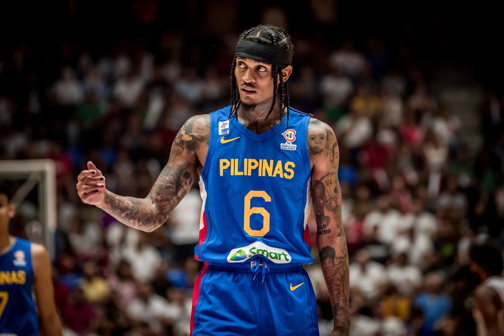 One Sports on X: PHOTOS  Jordan Clarkson wears Pilipinas jersey