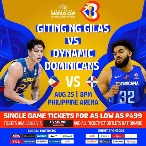 Gilas Pilipinas vs Dominican Republic