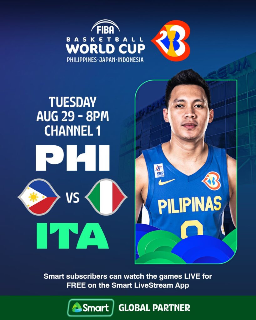 Gilas Pilipinas vs Italy - 2023 FIBA World Cup