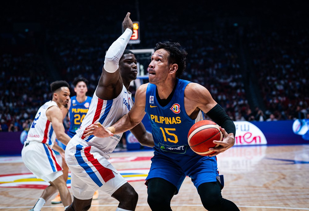 June Mar Fajardo vs Dominican Republic