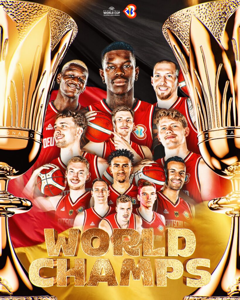 Germany - 2023 FIBA World Cup Champions